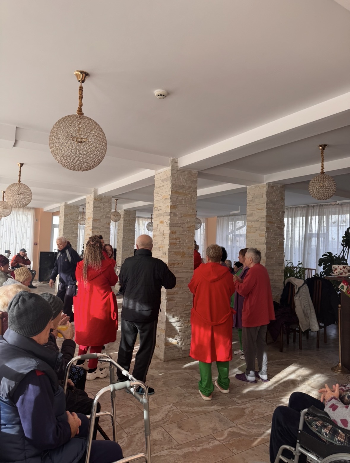 Evenimente, Căminul de bătrâni Stejarul